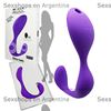 Estimulador de clitoris con control remoto y carga usb